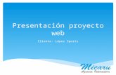Presentacion proyecto  web