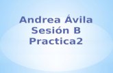 Sesion b práctica 2 Andrea