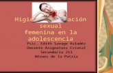 Higiene y educación sexual femenina