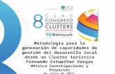 TCILatinAmerica15 Metodología para la generación de capacidades de gestión del desarrollo local desde un Cluster turístico