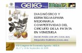 DIAGNÓSTICO Y ESTRATEGIAS PARA MEJORAR LA COMPETITIVIDAD DEL CIRCUITO DE LA PATATA EN VENEZUELA
