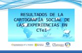 Presentación resultados de la cartografía social en CTeI
