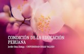 Condición de la educación peruana