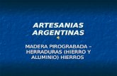 Artesanias argentinas