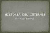 Historia del internet  ((kareen palechor