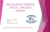 Bachillerato General Oficial "Emiliano Zapata" Ramas de la Biologia