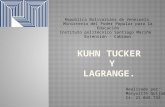 Kuhn tucker