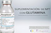 Suplementación de la  NPT con Glutamina