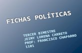 Fichas políticas tercer periodo
