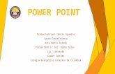 Presentación power point 2604
