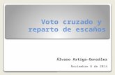 Voto cruzado y reparto de escaños presentación con papeletas (1)