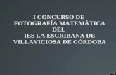 I Concurso de Fotografía Matemática