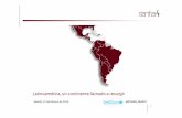 Latinoamérica, llamada a resurgir