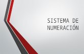 Sistema de numeración y binarios
