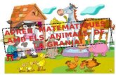 Apren  matematiques  amb els  animals  de  la granja!!!