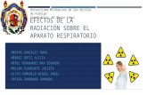 Efectos de la Radiación Sobre Aparato Respiratorio