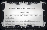 Materiales multimedia