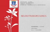 Tarea 8 Neuronas y neurotransmisores