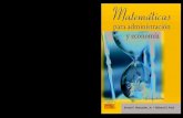 Matemáticas para Administración y Economía - Haeussler y Richard - 10Ed. - 2003