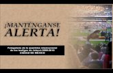 ¡Mantenganse Alerta! Asamblea internacional Ciudad de México