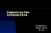 Comunicación interactiva 1