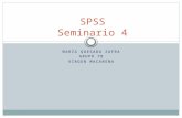 Seminario 4. SPSS