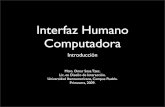 Introducción a la Interacción Humano Computadora