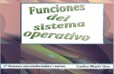 Funciones del sistema operativo