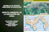 IMPACTO AMBIENTAL EN LA AMPLIACIÓN DEL CANAL DE PANAMA