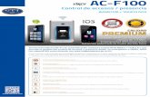 AC-F100 terminal biométrico WIFI