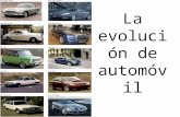 La evolución de automóvil