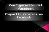 Configuración del facebook