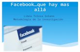 Facebook que hay mas alla Libna Tolosa