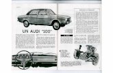 Audi 100 cuatro ruedas 1969