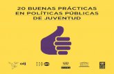 20 buenas prácticas en políticas públicas de juventud