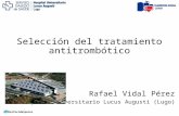 Seleccion tratamiento antitrombotico #asturgalaico15