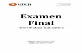 Examen final informatica pdf