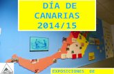 Día de Canarias. Exposiciones de Secundaria