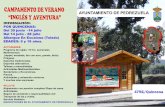 2013 Campamento de Verano en Escalona. Organiza Ayto. Pedrezuela