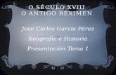 Xeografia e Historia T1: Antigo Rexime