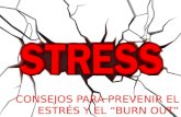 Consejos para la prevención del estrés.