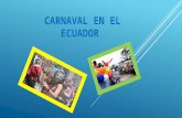 Carnaval en el ecuador