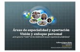 Portfolio personal II: Enfoque y visión profesional
