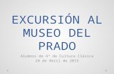 Excursión al Museo del Prado