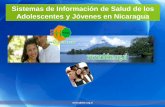 Sistemas de Información de Salud de los Adolescentes y Jóvenes en Nicaragua. Dra Talavera