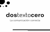 Servicios de comunicación DosTextoCero