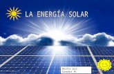 Energía solar sandra m. 2ºa