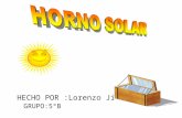Horno solar
