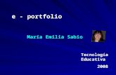 Portfolio Maria Emilia Sabio