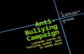 Anti (Verbal) Bullying Campaign